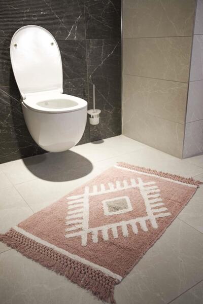 İrya Covoraș de baie Nell 100% bumbac trandafir uscat 60x90