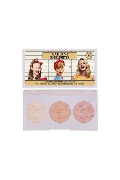 Gabrini 3-Piece Illuminating Highlighter Palette - Color B