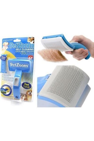 PetZoom مشط وقص الشعر للحيوانات الأليفة من بيتزوم - للقطط والكلاب