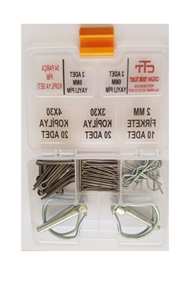 CEKSAN Kopilya-yaylı Pim-firkete Seti 54 Parça