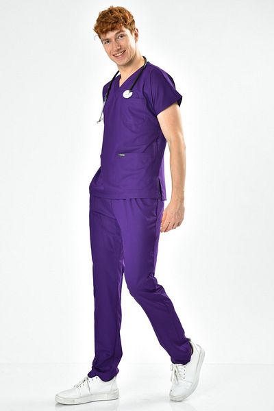 Owlet Medikal Σετ χειρουργικής φανέλας Lycra Purple