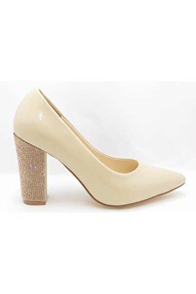 PUNTO 357026 Nude Patent Leather Women's Casual Shoes