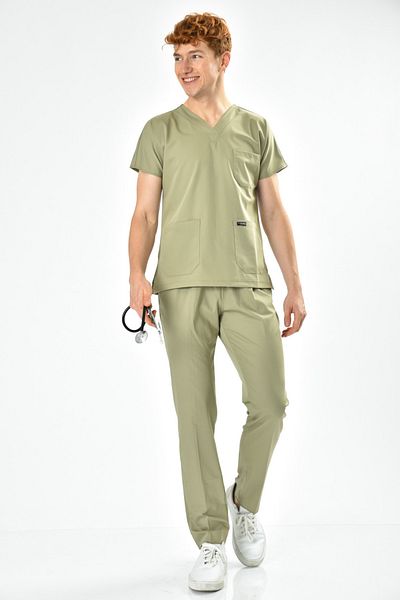Owlet Medikal Σετ χειρουργικής φανέλας Lycra Çağla Green