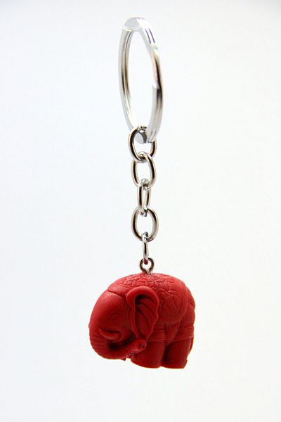 Argentum Look Keychain - Elephant Figured, Model Al-Kc0001