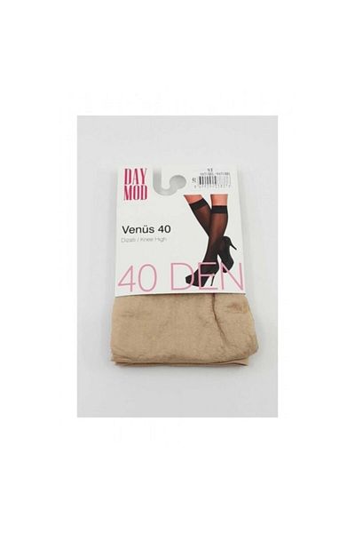 Daymod Чорапи Venus 40 под коляното, средно дебели, светли, 2 броя