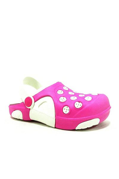 AKINAL Bella Pink White Anatomical Children's Slippers Sandals