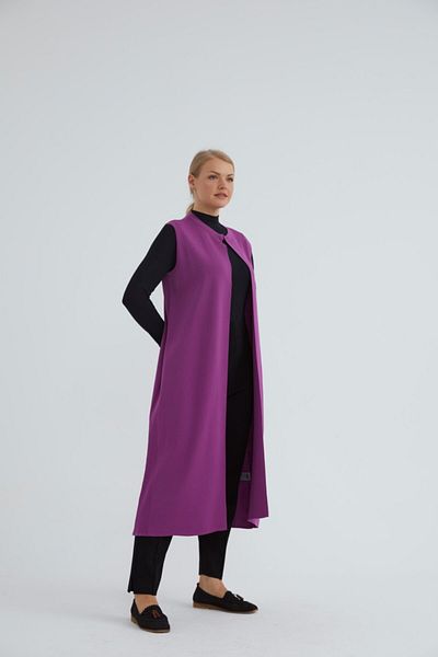 Niliwi Rayon Intermediate Vest Purple
