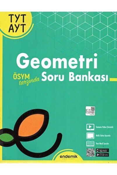 Endemik Yayınları Endemik Tyt-ayt Geometri Yeni Tarz Soru Bankası