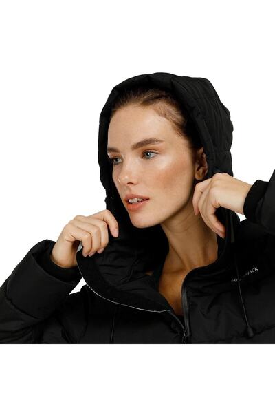 lumberjack 100559599 Apreski Coat W Coat Black Women's Coat