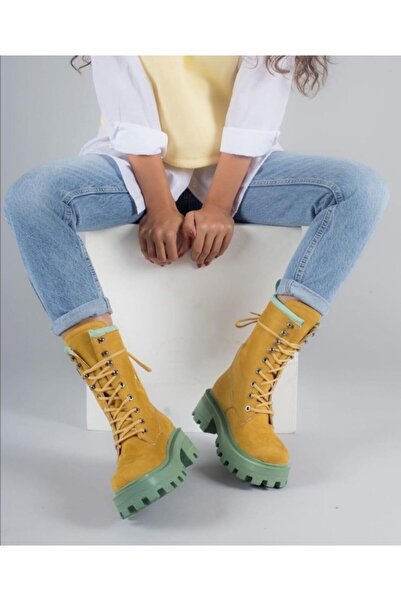 instaboutigue Bağcıklı Kar Botu