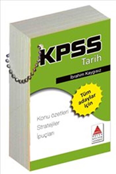 Delta Kültür Yayınevi Delta Kpss Tarih Kartı