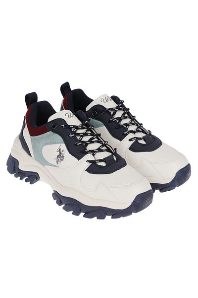 U.S. Polo Assn. Alb - Pantofi U.S. Polo Assn100551452 Tracky pentru femei