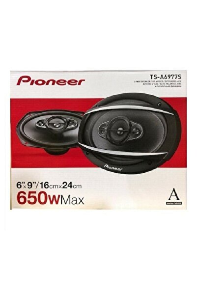 Pioneer Ts-a6977s 650 Watt 6x9 Oval Hoparlör Yeni Model Charisma.