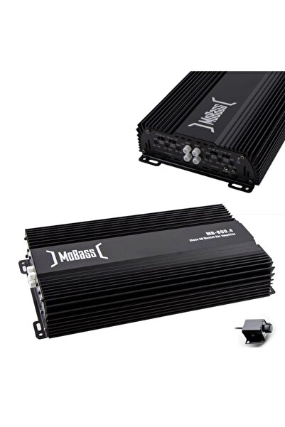 MOBASS Oto Anfi 4000w 4 Kanal Bass Kontrol Mb-800.4