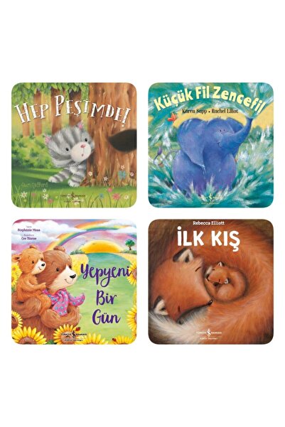 TÜRKİYE İŞ BANKASI KÜLTÜR YAYINLARI Okul Öncesi 3-4-5 Yaş Büyük Boy Renkli Re...