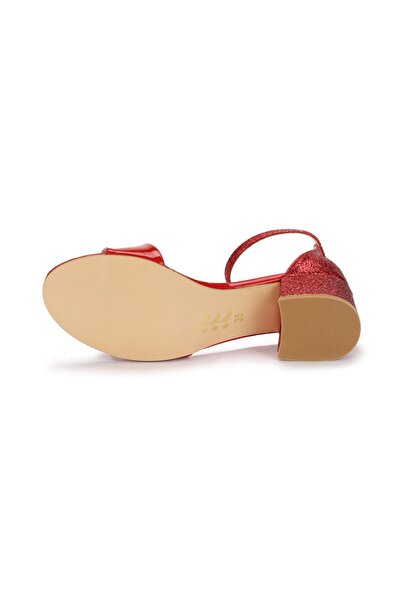 Kiko Kids Red Girl's Heeled Sandals