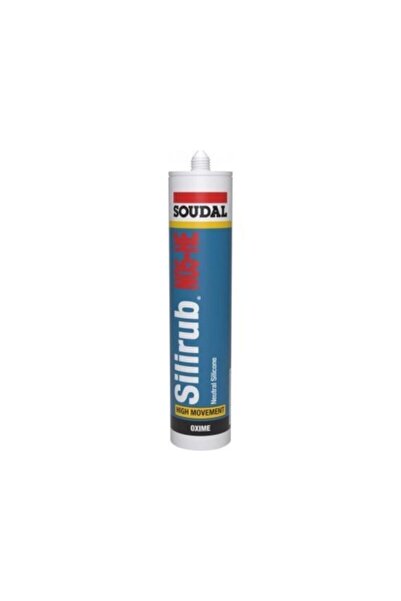 Soudal Sılırub No5-He Notr Dış Cephe Silikon Kartuş 300 ml Alüminyum Silver S...