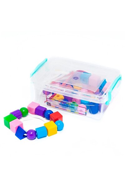 DuyuMarket Şekilli Ipe Boncuk Dizme Büyük Boy (kutulu)