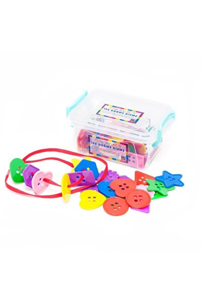 DuyuMarket Şekilli Ipe Düğme Dizme (kutulu)