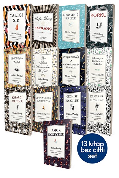 Koridor Yayıncılık Stefan Zweig Bez Ciltli 13 Kitap Set