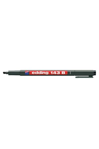 Edding Acetate Pen Permanent B Series 1-3 mm Black 143 B