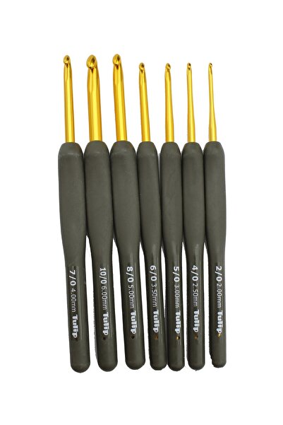 Tulip Etimo Mind Yün Tığ Seti Toplam 7 Adet