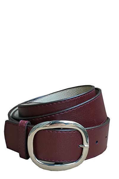 Kemer Dünyası Curea de damă roșu Claret 4 cm