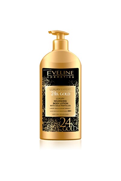 Eveline Θρεπτική λοσιόν σώματος με σωματίδια χρυσού 24 καρατίων