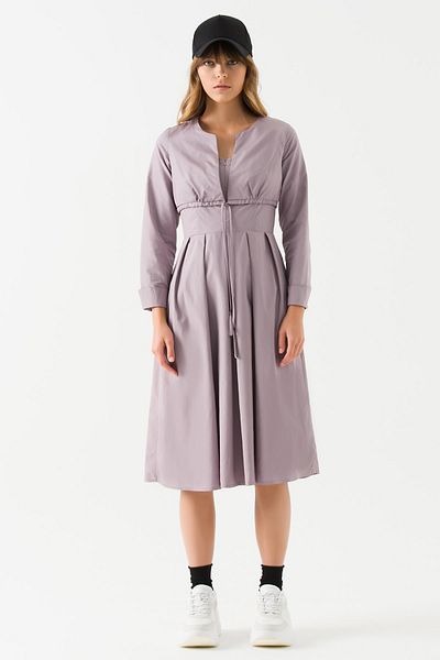 Jus De Pommes Women's Powder Parachute Fabric Dress