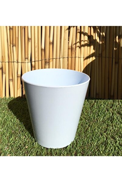 Ekodoğa Orkide Kabı 1,2 Lt 1 Adet Beyaz Renkli Orkide Kabı Orkide Çiçek Kabı ...