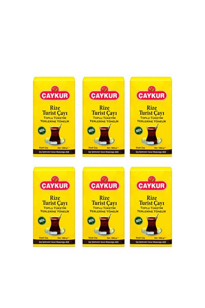 Çaykur Rize Tourist Edt Tea - 1000 Gr, 6 Pieces