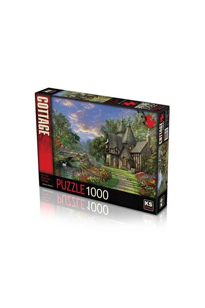 Ks Games Ks Puzzle 1000 Piece The Old Waterway Cottage Old Waterway Country House