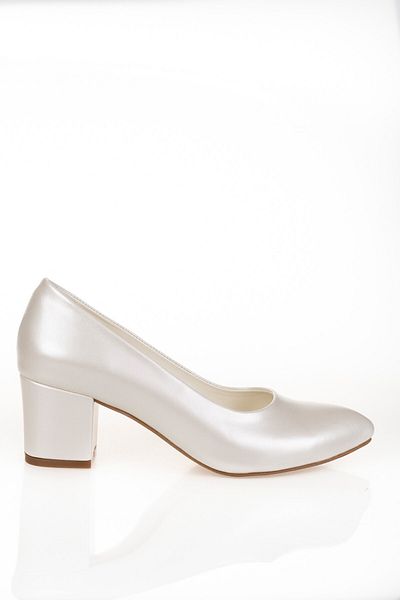 Çnr&Dvs Women's Pearl Skin Low Heel Classic Shoes 702cnr