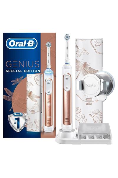 Oral-B Genius Special Edition Dragonfly Rosegold Şarj Edilebilir Diş Fırçası ...
