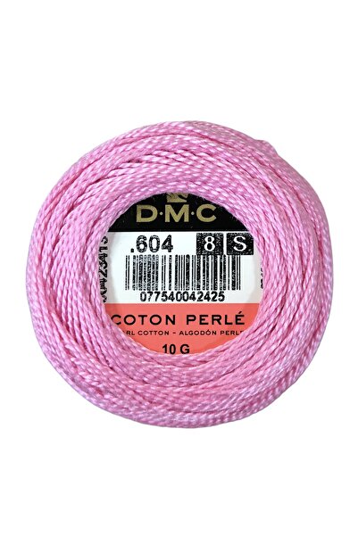 Dmc Koton Perle 8 Pamuk Merserize Nakış Ipi 604