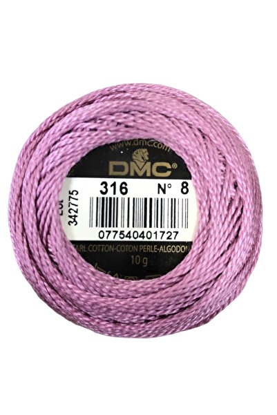 Dmc Koton Perle 8 Pamuk Merserize Nakış Ipi 316