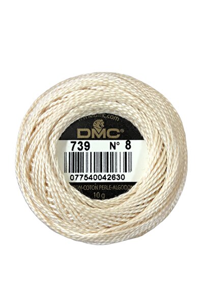 Dmc Koton Perle 8 Pamuk Merserize Nakış Ipi 739