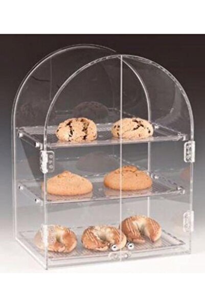 Ems 3 Katlı Teşhir Dolabı