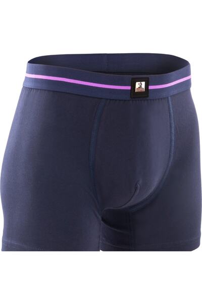 Redzone Erkek Lacivert Cotton Lycra Boxer