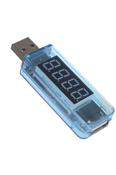 OEM Usb Voltmetre Ampermetre Led Gösterge Volt Amper Gerilim Ölçer