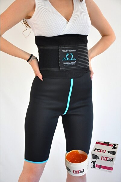 lovebox Fitjel Подарунковий жироспалюючий пояс для талії, що зменшує об'єм та...