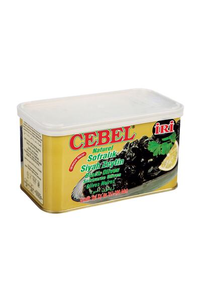 Cebel Siyah Zeytin Iri 750 Gr Tnk