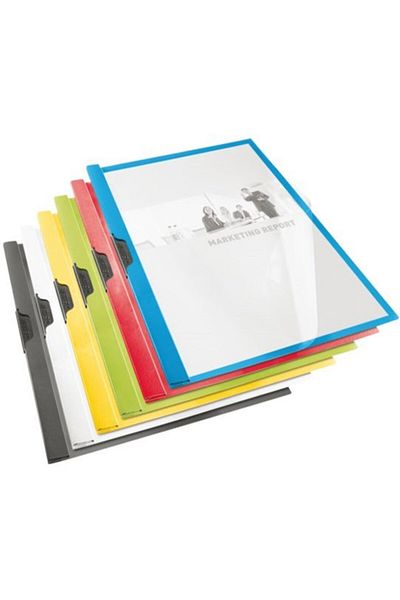 Esselte Compressed File Back Clip Yellow563740