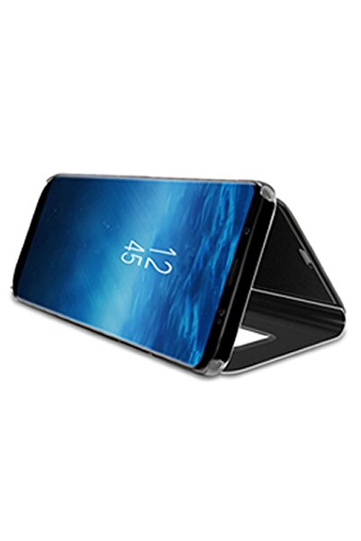 Smart Tech Xiaomi Redmi Note 8 Pro Aynalı Kapaklı Lüx Kılıf Mor