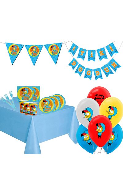 PartiPan King Şakir Licensed Party Set for 16 People