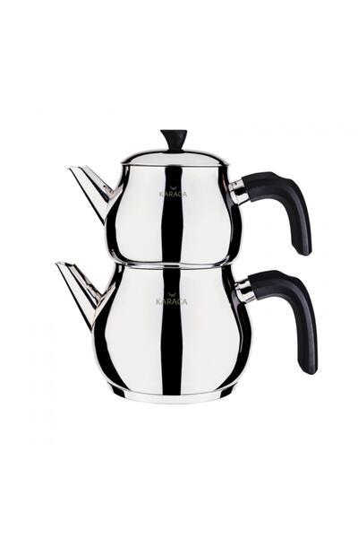 Karaca Kayra Black Çaydanlık Takımı