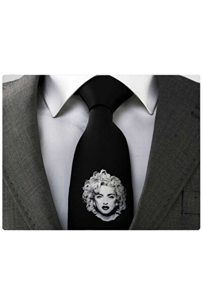 Herşey Nota Ανδρική μαύρη γραβάτα Marilyn Monroe