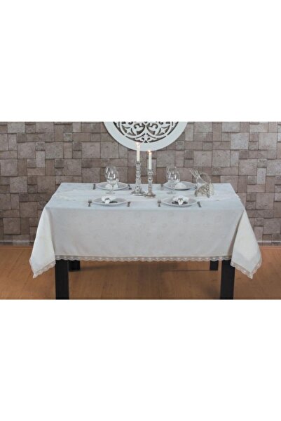 Ağaoğlu مفرش طاولة Kdk Carefree كريمي