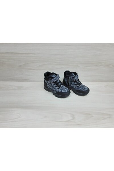 Maxsis Erkek Çocuk Gri  İçi Tüylü Bot