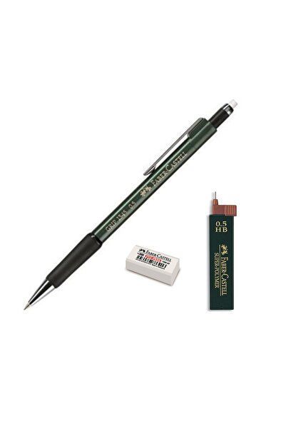 Faber Castell Faber Grip Iı 1345 0.5 Uçlu Kalem Seti Yeşil (5091207100)